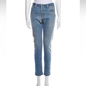 RE/DONE High rise Skinny leg jeans size 25 NWOT